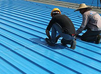 防腐瓦被广泛的应用在工程建筑中